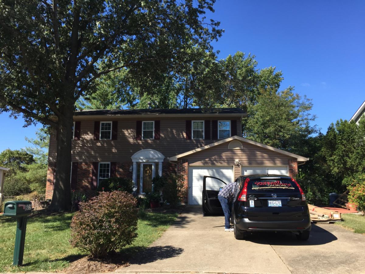 Siding, Gutters, Soffit, Fascia, Garage & Inside Stairs, Valley Park, MO — project photo 5