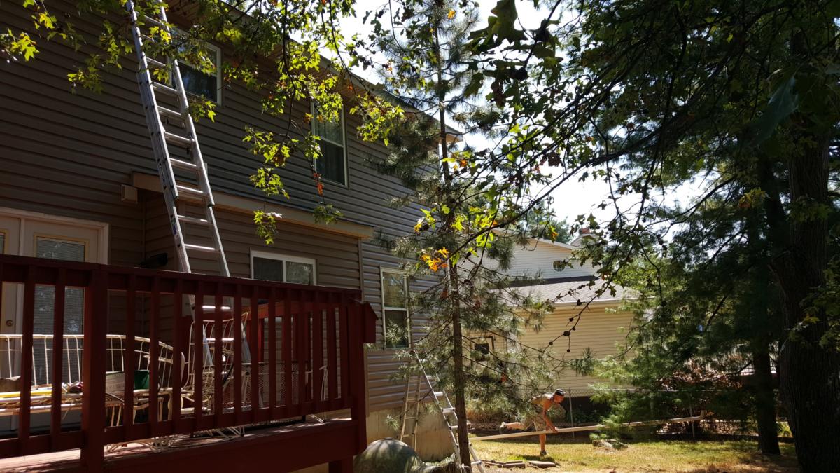 Siding, Gutters, Soffit, Fascia, Garage & Inside Stairs, Valley Park, MO — project photo 11