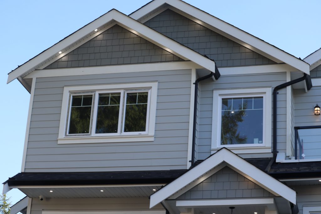 gray modern siding