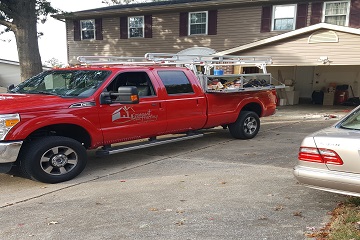 siding, Gutters, soffit, Facia ,Garage & inside stairs